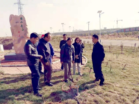 生態(tài)環(huán)境部西北督查局局長袁道凌到寧夏華御檢查指導(dǎo)蒸發(fā)池地下水修復(fù)治理工作