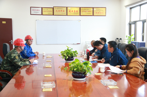 中衛(wèi)市化學(xué)品安全協(xié)會對寧夏華御應(yīng)急能力建設(shè)情況進(jìn)行評估